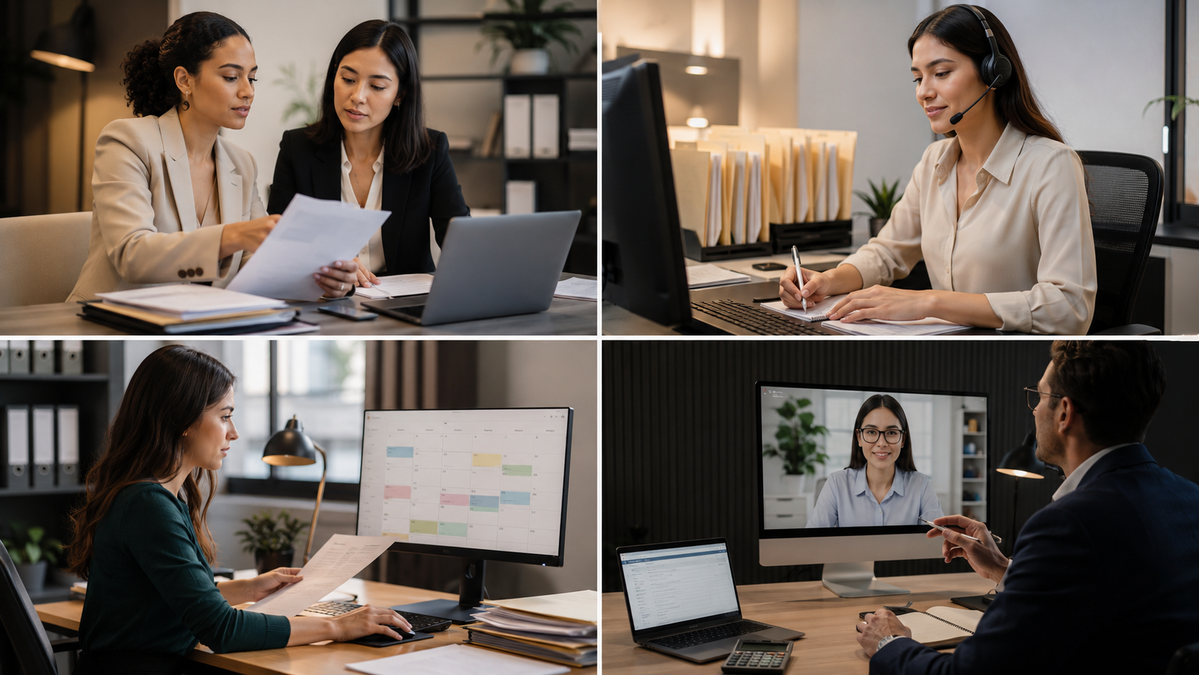 Virtual legal assistants supporting immigration, personal injury, family law, and small law firm workflows
